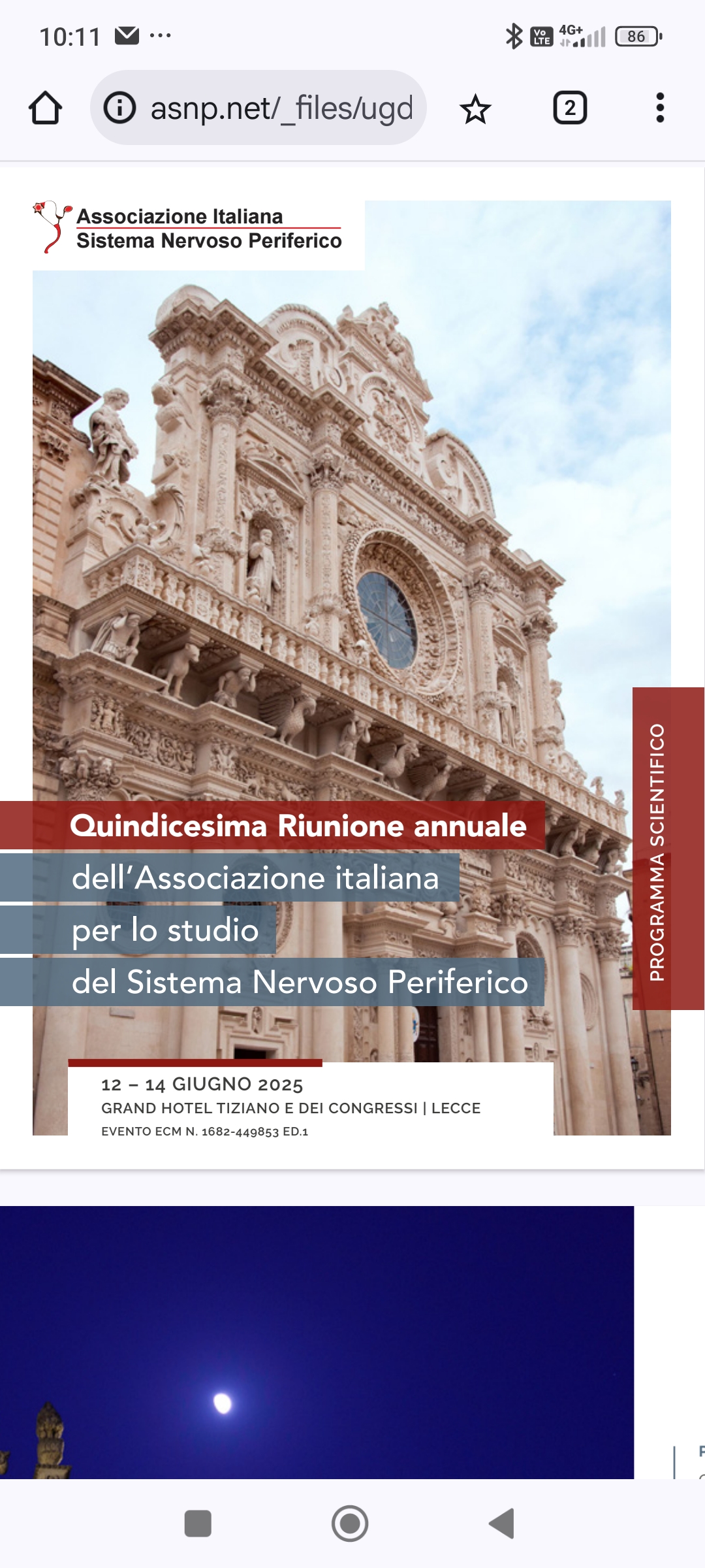 Congresso nazionale asnp
