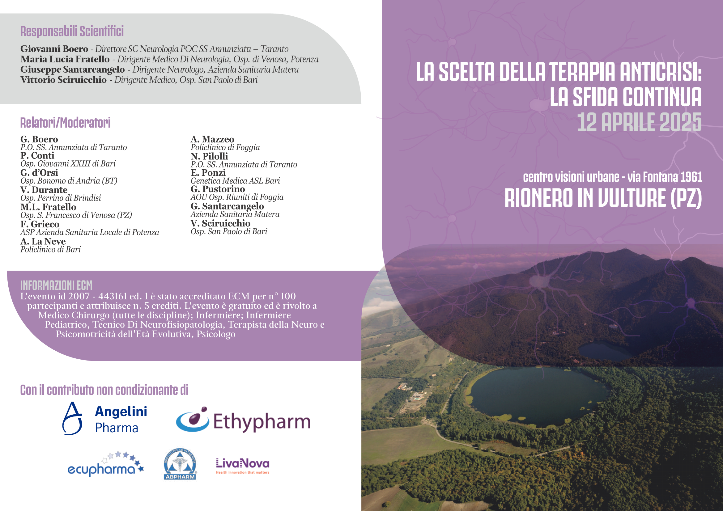 La scelta della terapia anticrisi: la sfida continua